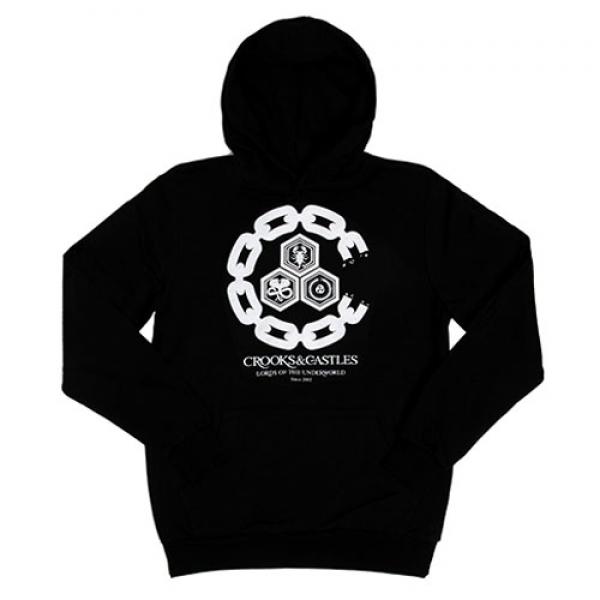 UNDERWORLD PULLOVER HOOD-BLK(1510121)